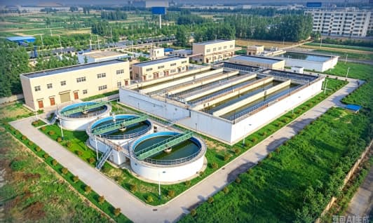 聊城污水厂项目现场