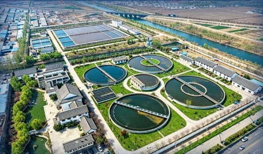 新水河污水厂项目现场